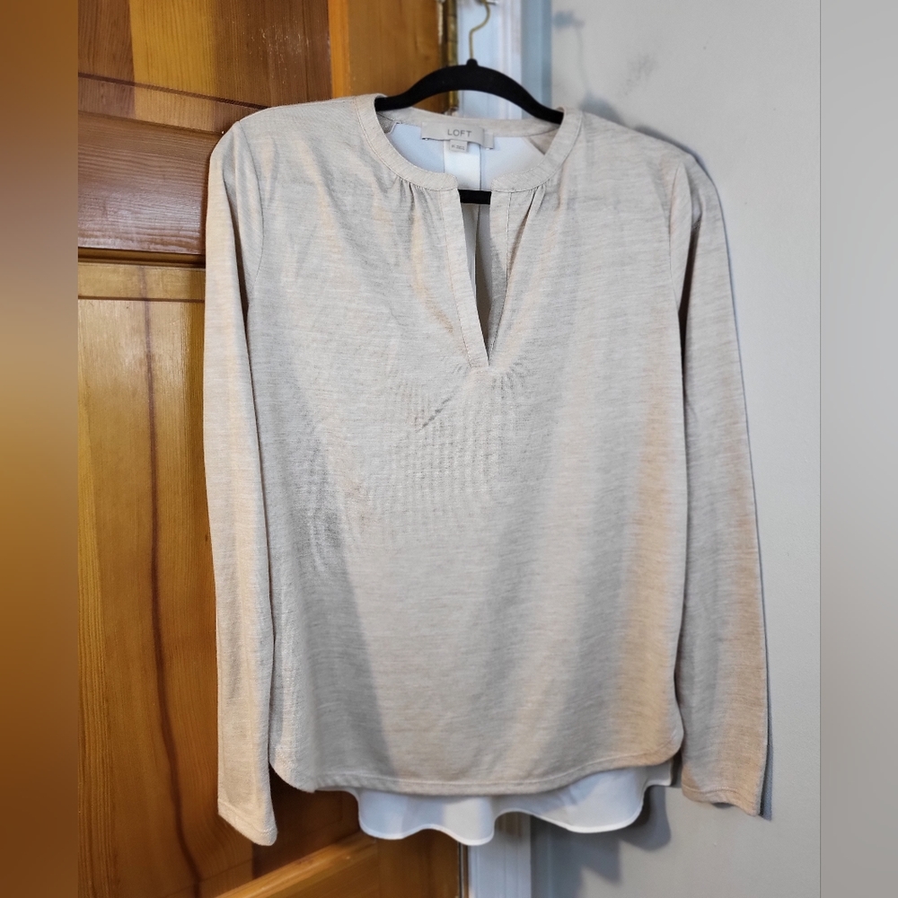 Loft Women's Multi Texture Top